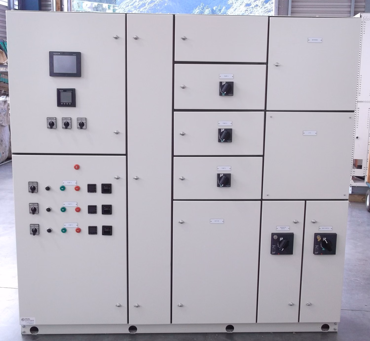 Pump stations water infrastructure projects